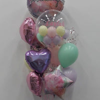 Birthday Personize Name Gumball Balloon Bouquet