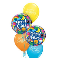 Birthday Good Vibes Balloon Bouquet