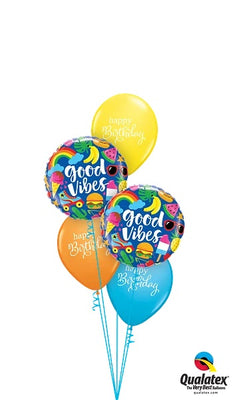 Birthday Good Vibes Balloon Bouquet