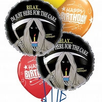 Humour Grim Reaper Birthday Balloons Bouquet