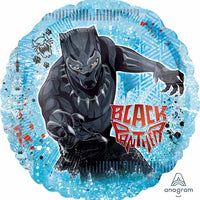 Black Panther Balloon with Helium and Weight