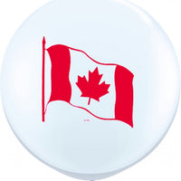 36 inch Jumbo Canada Day Canadian Flag Balloons
