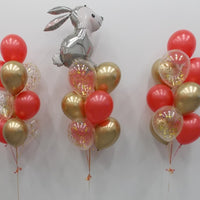 Chinese New Year Rabbit Balloon Bouquets of 10 Package