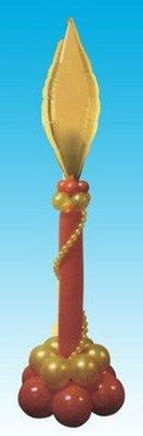Christmas Candle Balloon Stand Up