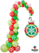 Christmas Ornament Garland Balloon Arch