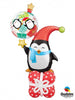Christmas Penguin Balloon Stand Up