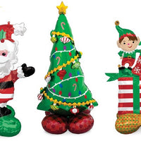 Christmas Airloonz Santa Tree Elves Present Balloons Bundles Package