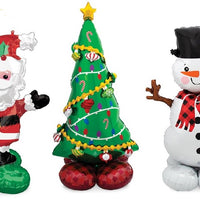 Christmas Airloonz Santa Tree Snowman Balloons Bundles Package