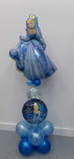 Cinderella Confetti Sparkle Balloon Stand Up