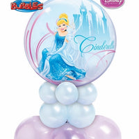 Cinderella Bubble Pearl Balloon Centerpiece