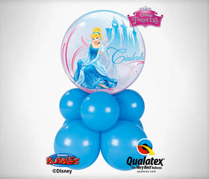 Cinderella Birthday Royal Debut Bubble Balloon Centerpiece