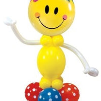 Smiley Bubble Balloon Stand Up