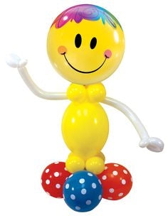 Smiley Bubble Balloon Stand Up