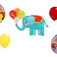 Circus Elephant Happy Birthday Balloon Bouquet