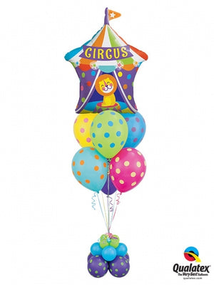 Circus Tent Lion Balloon Bouquet