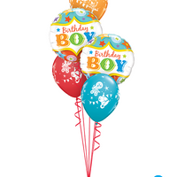 Circus Birthday Boy Balloon Bouquet