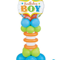 Circus Birthday Boy Balloon Stand Up