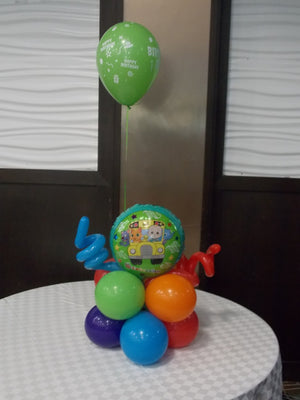 Cocomelon Birthday Balloon Centerpiece