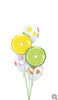 Colourful Fruit Lime Lemon Balloons Bouquet