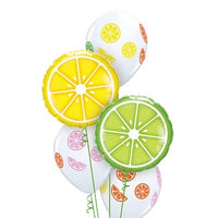 Colourful Fruit Lime Lemon Balloons Bouquet