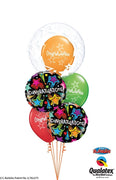 Congratulations Shooting Stars Balloon Bouquet