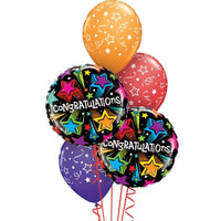 Congratulations Shooting Stars Balloon Bouquet