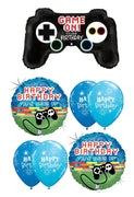 Video Game Controller Birthday Balloon Bouquet