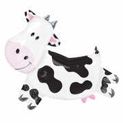 Farm Animal Cow Balloon with Helium and Weight