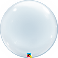 20 inch Deco Clear Bubble Balloons with Helium