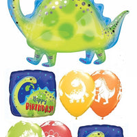Dinosaur Brontosaurus Birthday Balloon Bouquet
