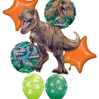 Dinosaur Jurassic World Dominion Birthday Balloon Bouquet