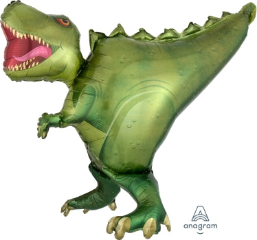 Dinosaur T-Rex 3D Shape Balloon with Helium and Weight