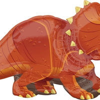 Dinosaur Triceratops Shape Foil Balloons with Helium and Weight