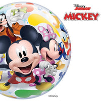 Mickey Minnie Mouse Fun Bubble Balloon with Helium