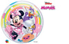 Minnie Mouse Fun Birthday Balloon Bouquet with Helium and Weight