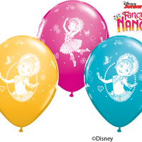 11 inch Disney Fancy Nancy Balloons with Helium and Hi Float