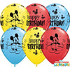 11 inch Mickey Mouse Clubhouse Birthday Balloons with Helium Hi Float