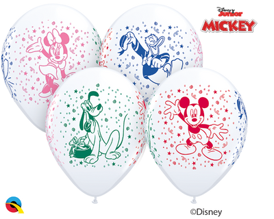11 inch Disney Mickey Mouse Pals Balloons with Helium and Hi Float