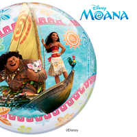 22 inch Disney Moana Maui Bubble Balloons with Helium