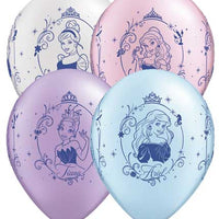 11 inch Disney Princess Balloons with Helium and Hi Float