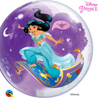 22 inch Disney Princess Jasmine Bubble Balloon with Helium