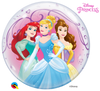 22 inch Disney Princess Bubble Balloons