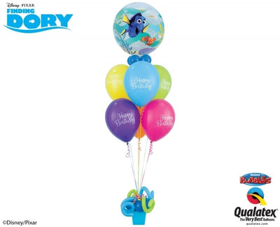 Finding Dory Nemo Hank Bubble Birthday Balloon Bouquet