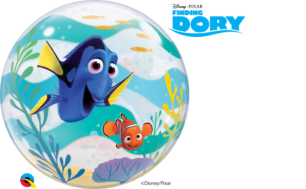 Finding Dory Nemo Hank Bubble Balloon with Helium