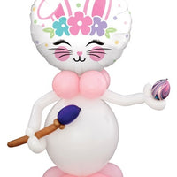 Bunny Easter Balloon Stand Up Centerpiece
