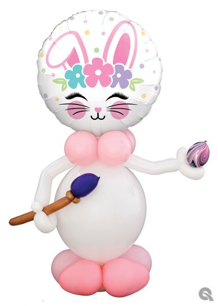 Bunny Easter Balloon Stand Up Centerpiece