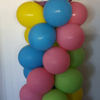 Easter Egg Balloon Column