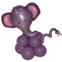 Jungle Animals Jumbo Elephant Balloon Centerpiece