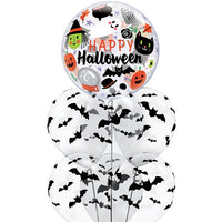 Everything Halloween Bats Balloon Bouquet with Helium Weight