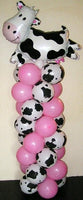 Farm Animals Cow Balloon Column
